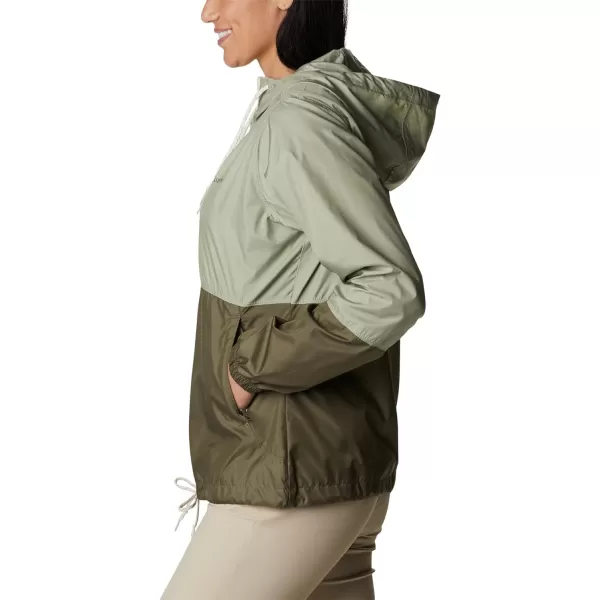 imageColumbia Womens Flash Forward WindbreakerRegular SafariStone Green