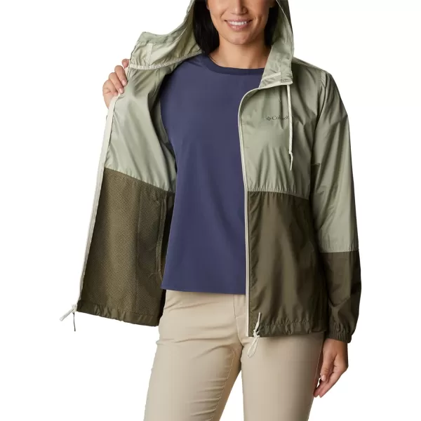 imageColumbia Womens Flash Forward WindbreakerRegular SafariStone Green