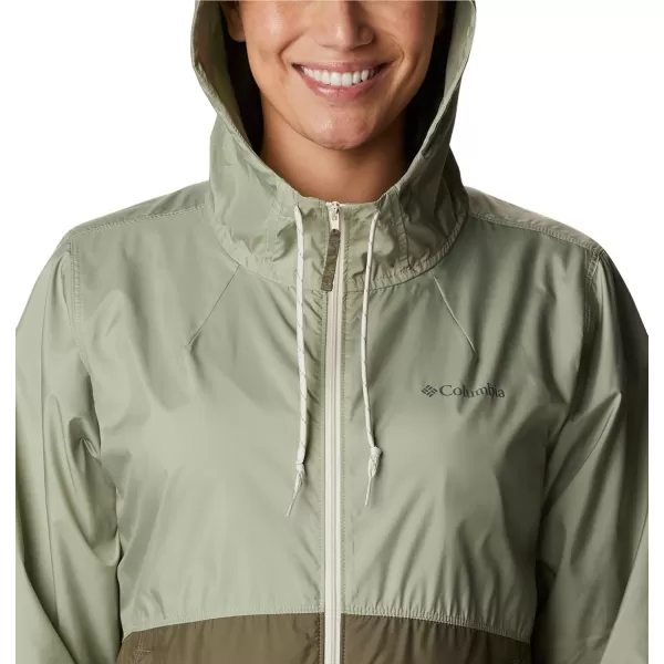 imageColumbia Womens Flash Forward WindbreakerRegular SafariStone Green