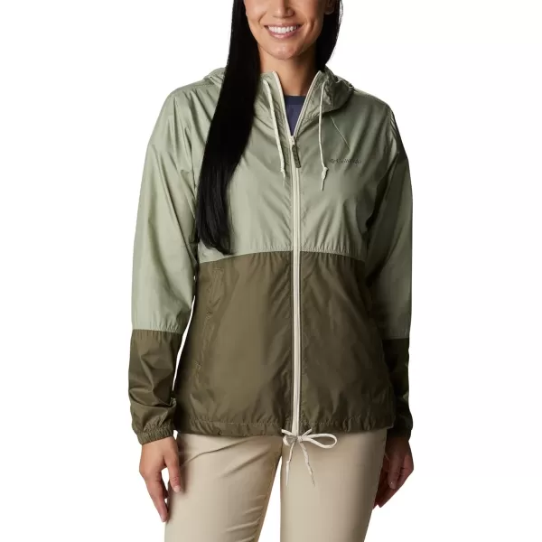 imageColumbia Womens Flash Forward WindbreakerRegular SafariStone Green
