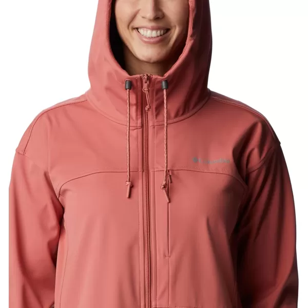imageColumbia Womens Flora Park Softshell JacketDark Coral