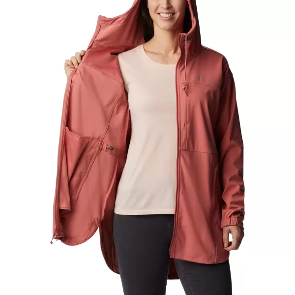 imageColumbia Womens Flora Park Softshell JacketDark Coral