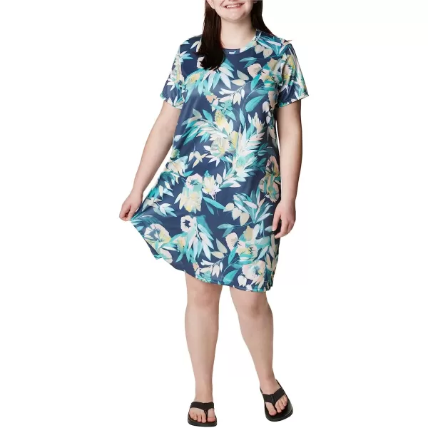 imageColumbia Womens Fork Stream DressBright AquaWisterian