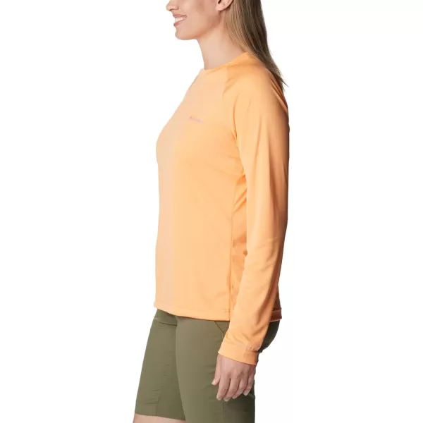 imageColumbia Womens Fork Stream Long Sleeve ShirtPeachWild Geranium Graphic