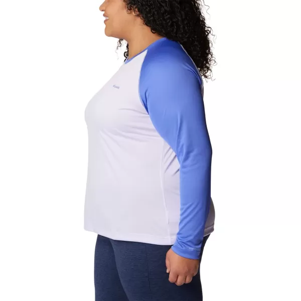 imageColumbia Womens Fork Stream Long Sleeve ShirtPurple TintPurple Lotus Graphic