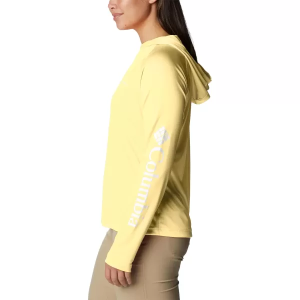 imageColumbia Womens Fork Stream Ls HoodieSunkissedWhite Logo