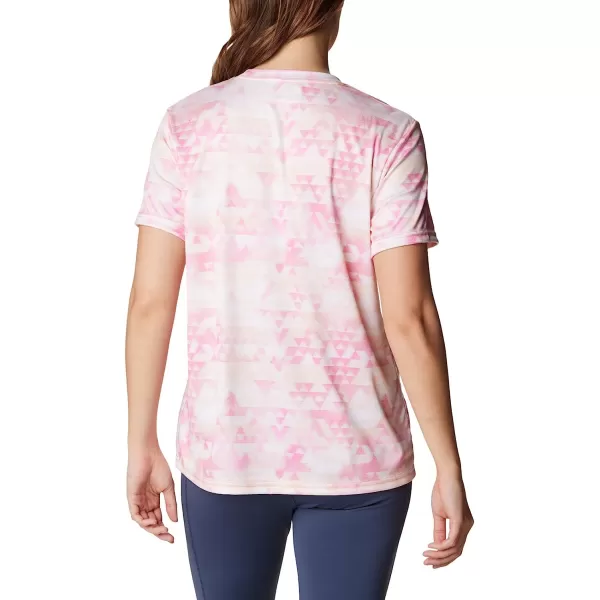 imageColumbia Womens Fork Stream Short Sleeve TeePeach BlossomDistant Peaks