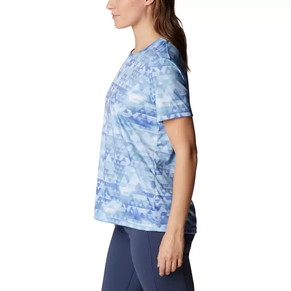 imageColumbia Womens Fork Stream Short Sleeve TeePurple LotusDistant Peaks