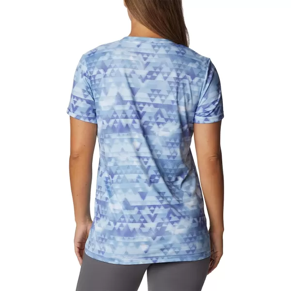 imageColumbia Womens Fork Stream Short Sleeve TeePurple LotusDistant Peaks
