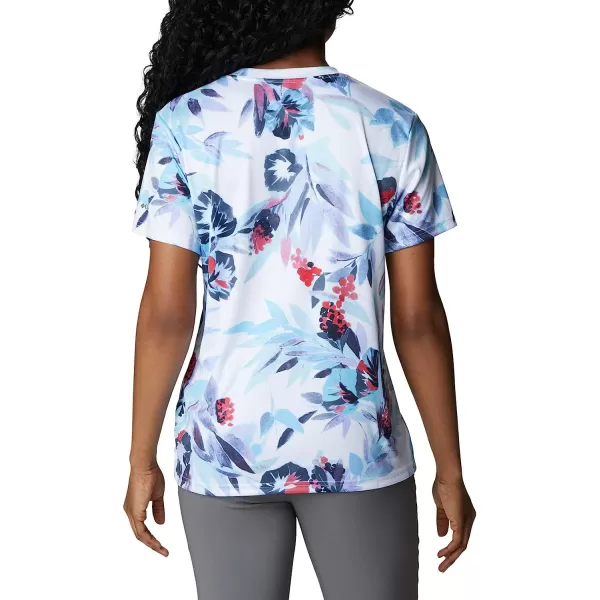 imageColumbia Womens Fork Stream Short Sleeve TeeVista BlueWisterian