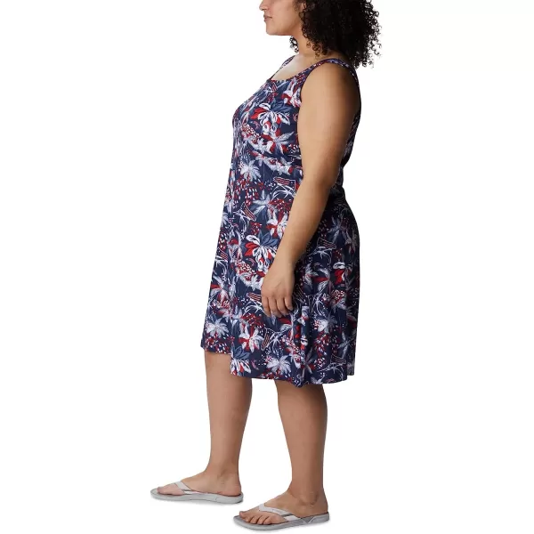 imageColumbia Womens Freezer Iii DressCollegiate Navy Firework Fishin