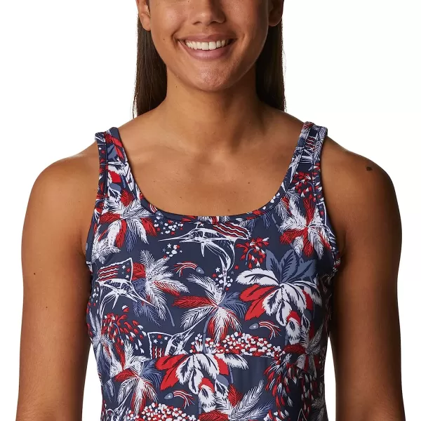 imageColumbia Womens Freezer Iii DressCollegiate Navy Firework Fishin
