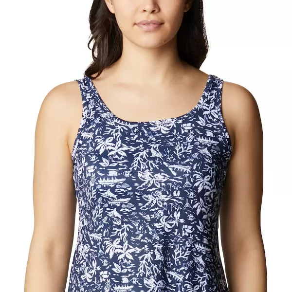 imageColumbia Womens Freezer Iii DressCollegiate Navy Kona Print