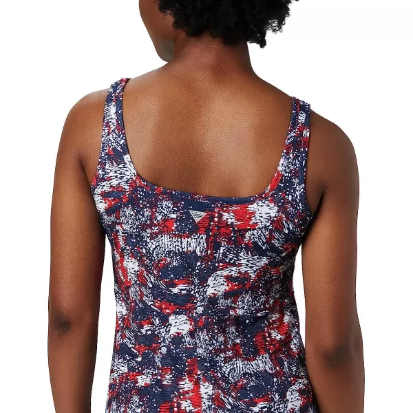 imageColumbia Womens Freezer Iii DressCollegiate Navy Waterbrush Print