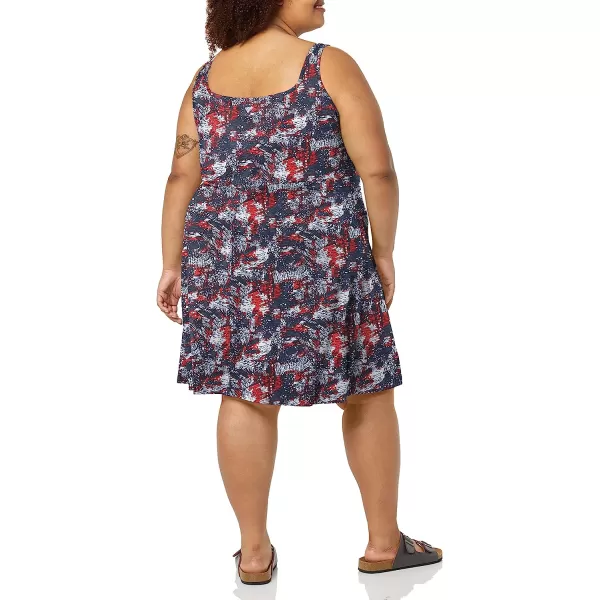 imageColumbia Womens Freezer Iii DressCollegiate Navy Waterbrush Print