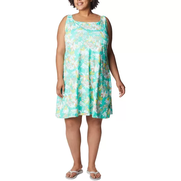 imageColumbia Womens Freezer Iii DressElectric Turquoise Festive Fishin