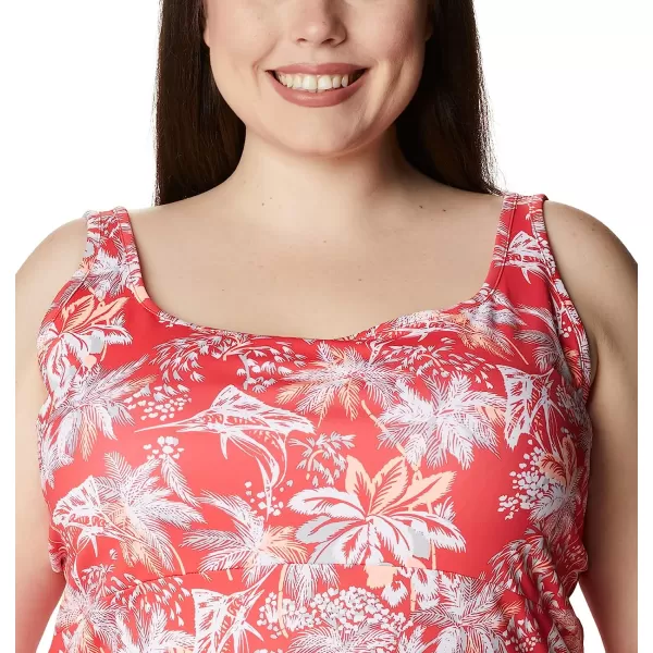 imageColumbia Womens Freezer Iii DressRed Hibiscus Festive Fishin