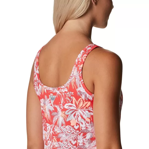 imageColumbia Womens Freezer Iii DressRed Hibiscus Festive Fishin
