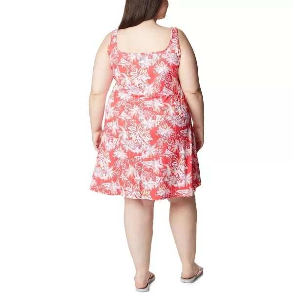 imageColumbia Womens Freezer Iii DressRed Hibiscus Festive Fishin