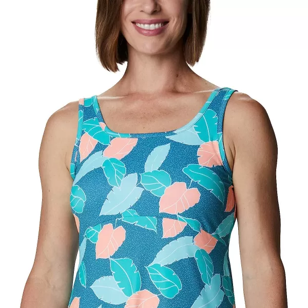 imageColumbia Womens Freezer Iii DressShasta Ditsy Leaves Print