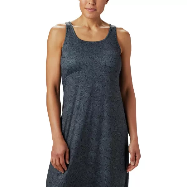 imageColumbia Womens Freezer Maxi DressBlack Seaside Swirls Print