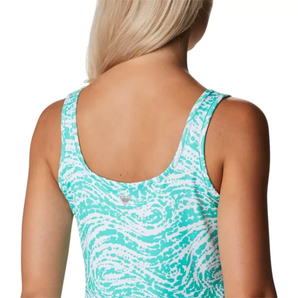 imageColumbia Womens Freezer Maxi DressElectric Turquoise Swirlscape