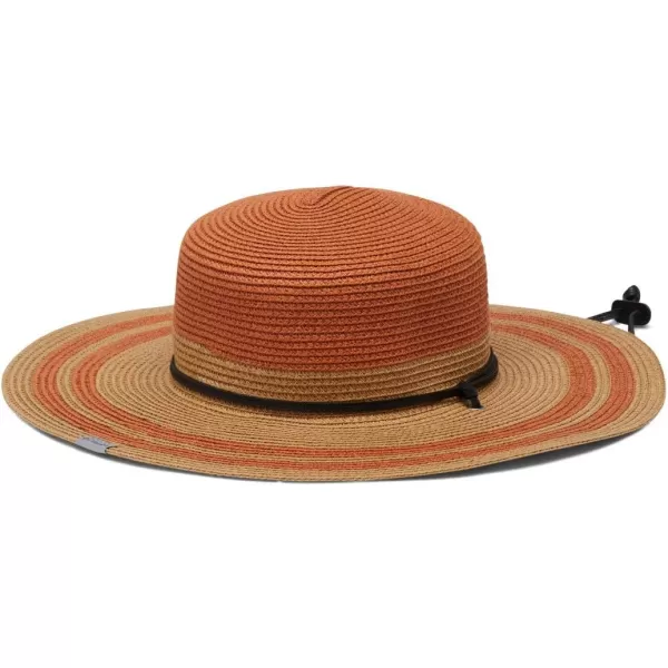 imageColumbia Womens Global Adventure Packable Hat IIStraw Teak Brown