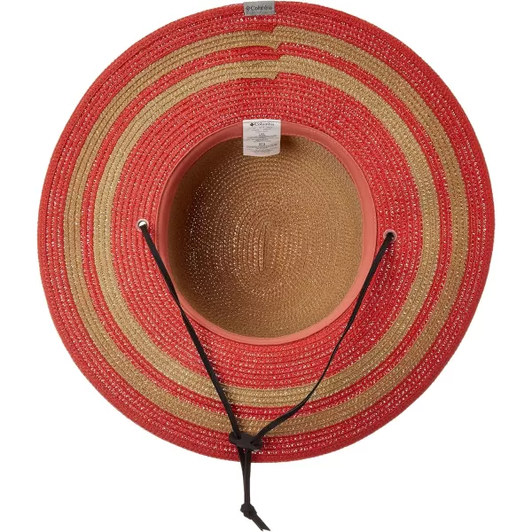 imageColumbia Womens Global Adventure Packable Hat IIStrawDark Coral