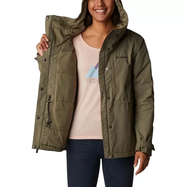imageColumbia Womens Hadley Trail JacketStone Green