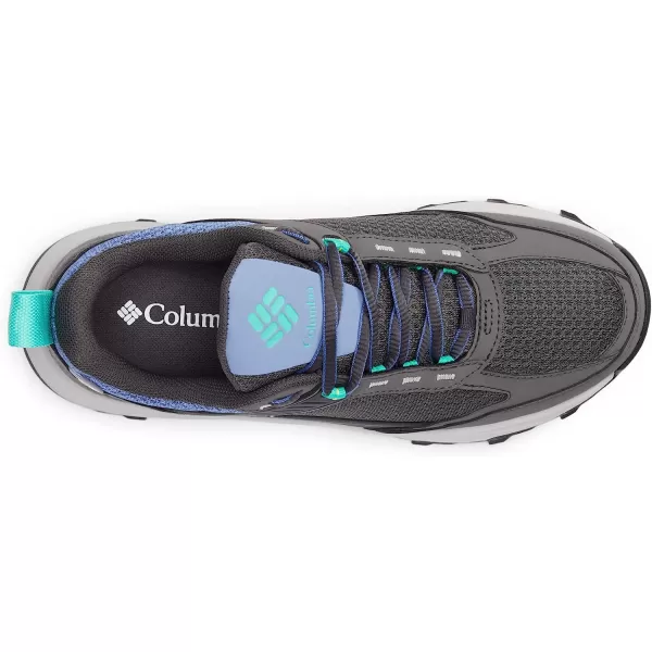 imageColumbia Womens Hatana Max Outdry Hiking ShoeDark Grey Electric Turquoise