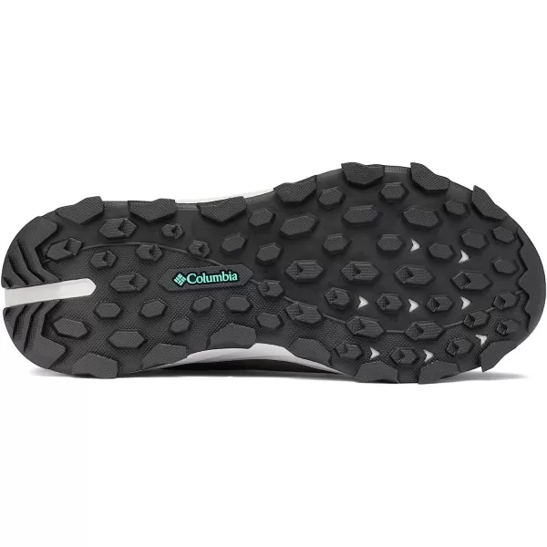 imageColumbia Womens Hatana Max Outdry Hiking ShoeDark Grey Electric Turquoise