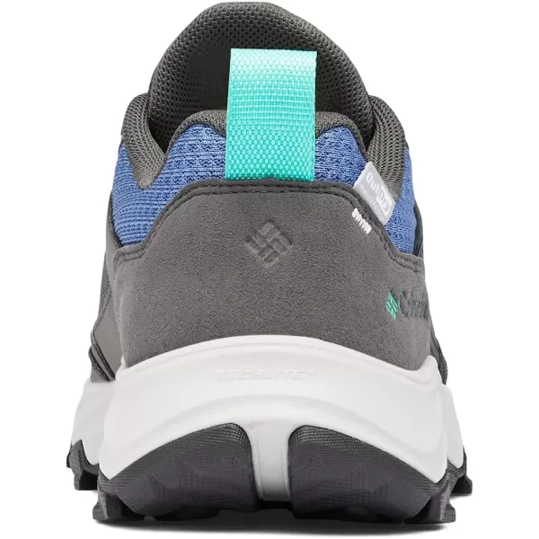 imageColumbia Womens Hatana Max Outdry Hiking ShoeDark Grey Electric Turquoise