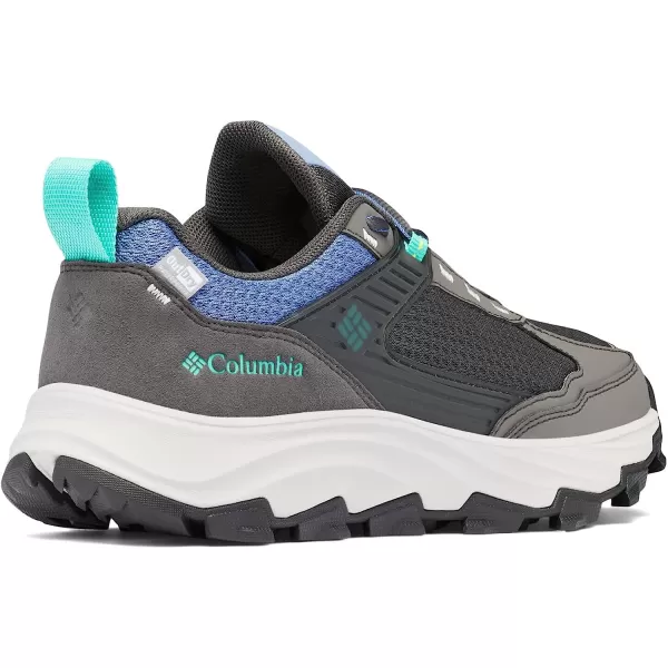 imageColumbia Womens Hatana Max Outdry Hiking ShoeDark Grey Electric Turquoise