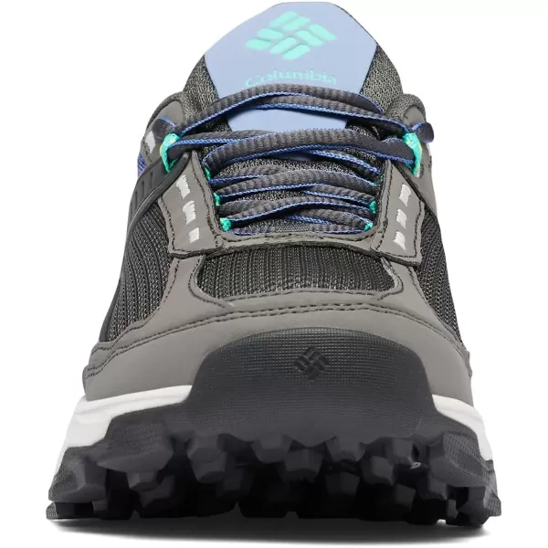 imageColumbia Womens Hatana Max Outdry Hiking ShoeDark Grey Electric Turquoise