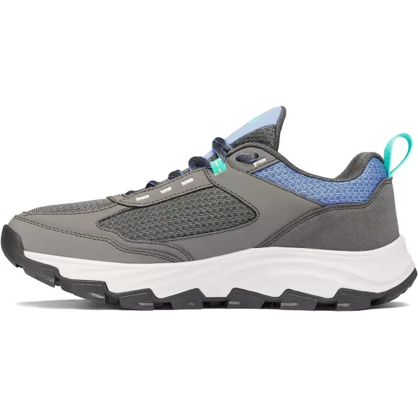 imageColumbia Womens Hatana Max Outdry Hiking ShoeDark Grey Electric Turquoise