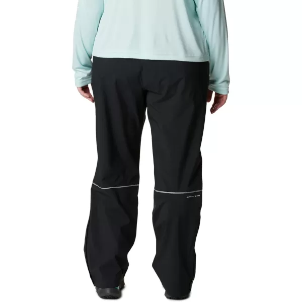 imageColumbia Womens Hazy Trail Rain PantBlack