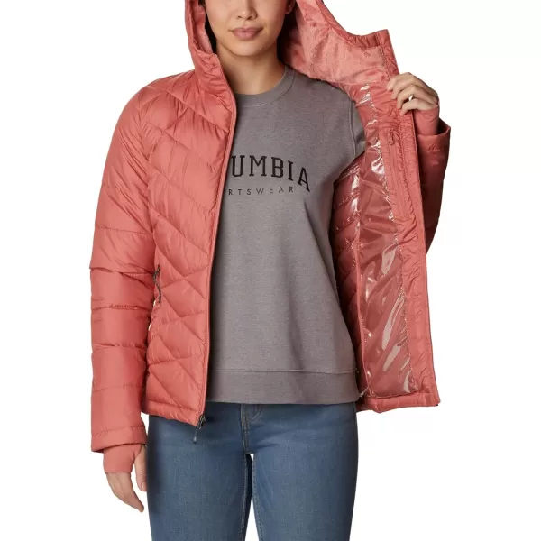 imageColumbia Womens Heavenly Hooded JacketDark Coral