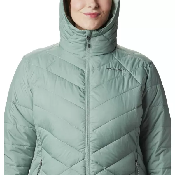 imageColumbia Womens Heavenly Hooded JacketLight Lichen