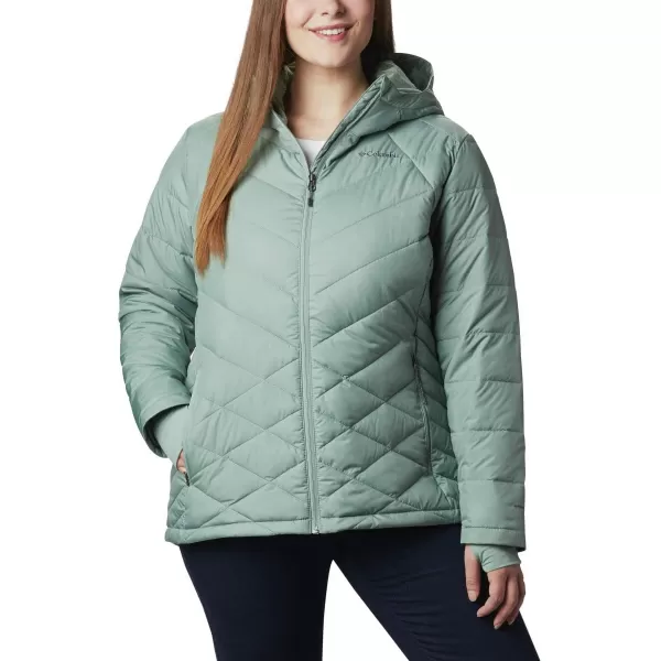 imageColumbia Womens Heavenly Hooded JacketLight Lichen