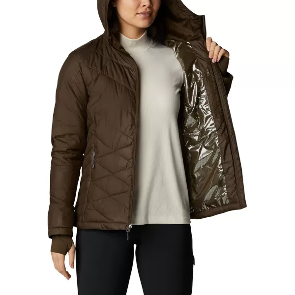 imageColumbia Womens Heavenly Hooded JacketOlive Green