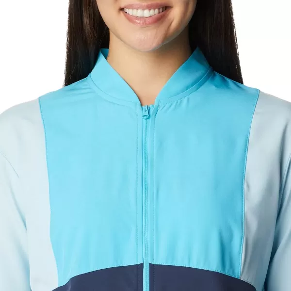 imageColumbia Womens Hike Full ZipNocturnalAtollSpring Blue