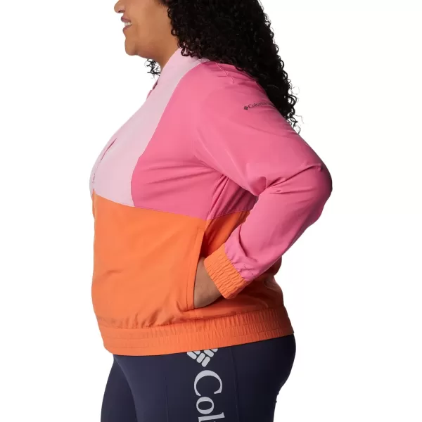 imageColumbia Womens Hike Full ZipSunset OrangeWild RoseWild Geranium