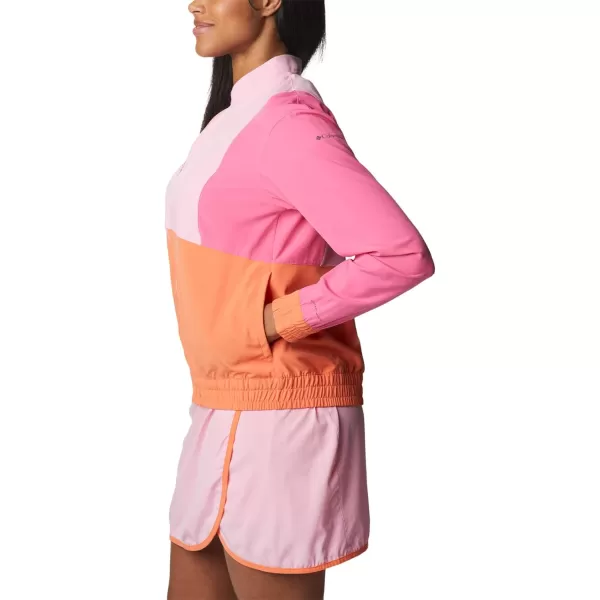 imageColumbia Womens Hike Full ZipSunset OrangeWild RoseWild Geranium