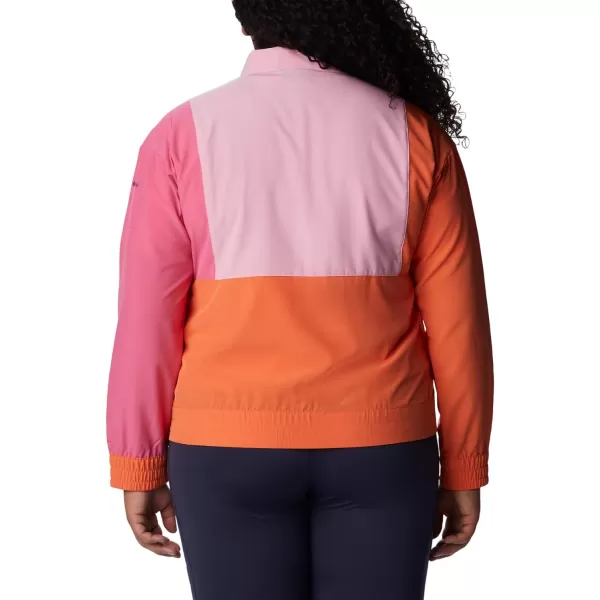 imageColumbia Womens Hike Full ZipSunset OrangeWild RoseWild Geranium