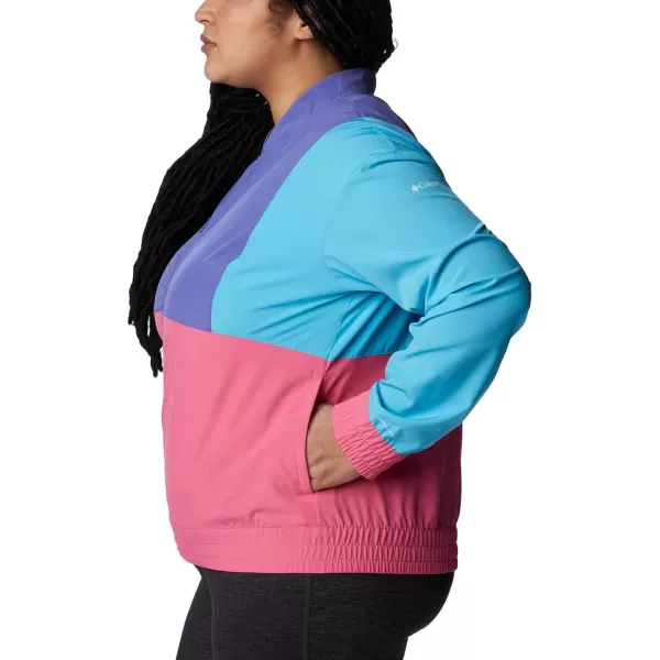 imageColumbia Womens Hike Full ZipWild GeraniumPurple LotusAtoll