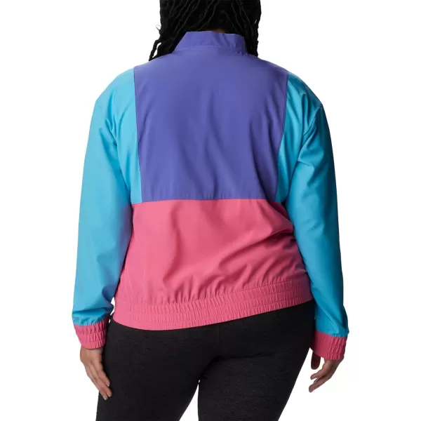 imageColumbia Womens Hike Full ZipWild GeraniumPurple LotusAtoll