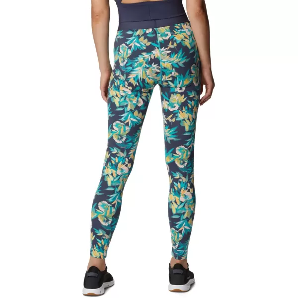 imageColumbia Womens Hike LeggingBright AquaWisterianWhite Logo
