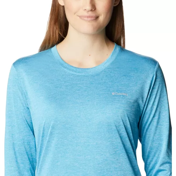 imageColumbia Womens Hike Long Sleeve ShirtBlue Chill Heather