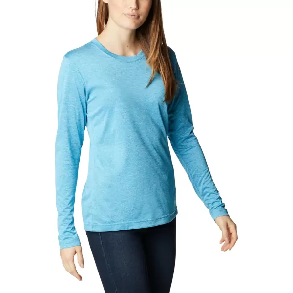 imageColumbia Womens Hike Long Sleeve ShirtBlue Chill Heather