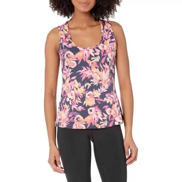imageColumbia Womens Hike Performance TankWild Geranium WisterianNocturnal Logo